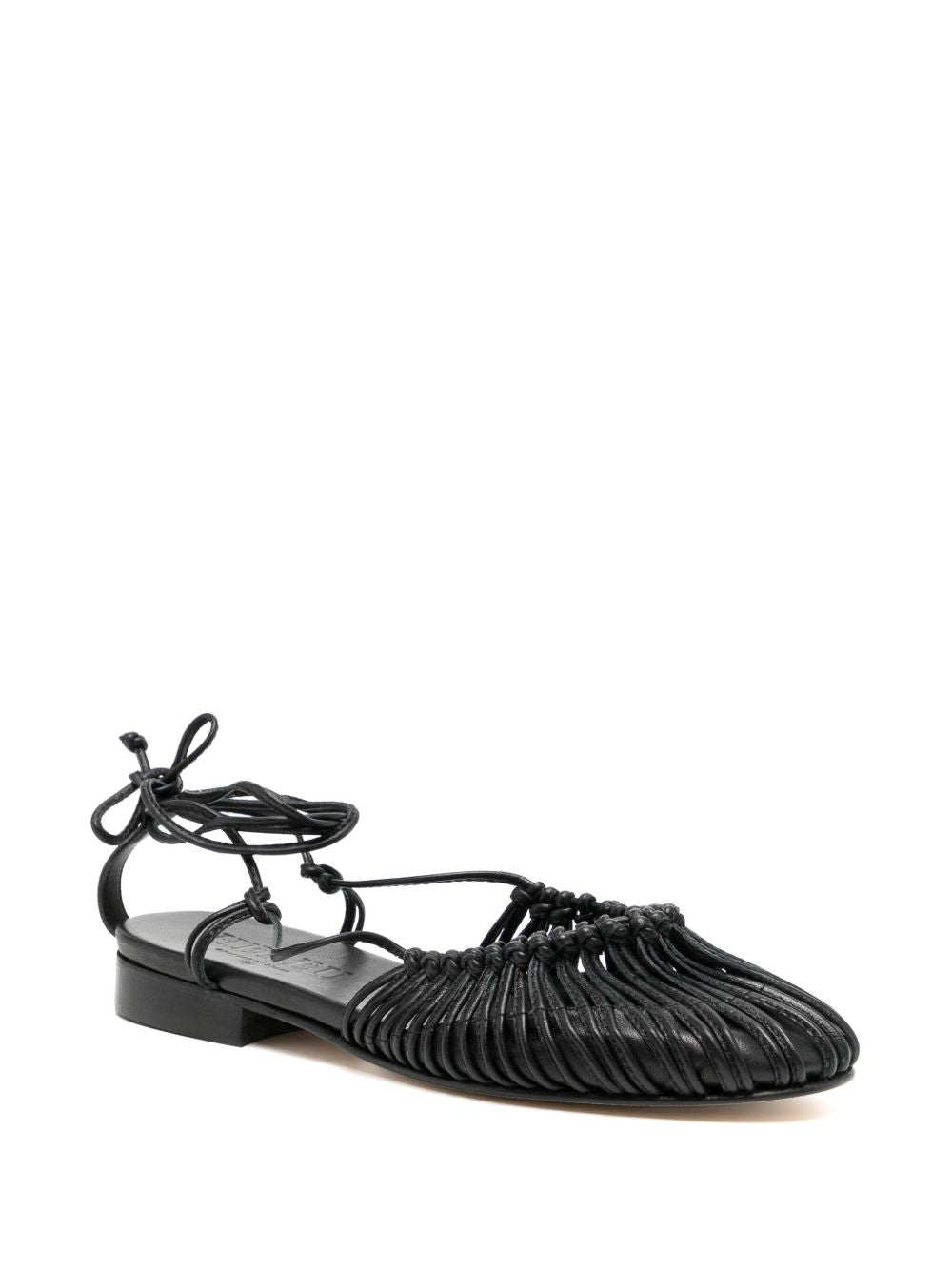 Hereu Women's Mantera Knotted Leather Sandal