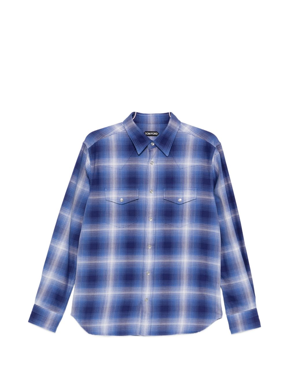 Tom Ford Men's Cotton Checked Shirt