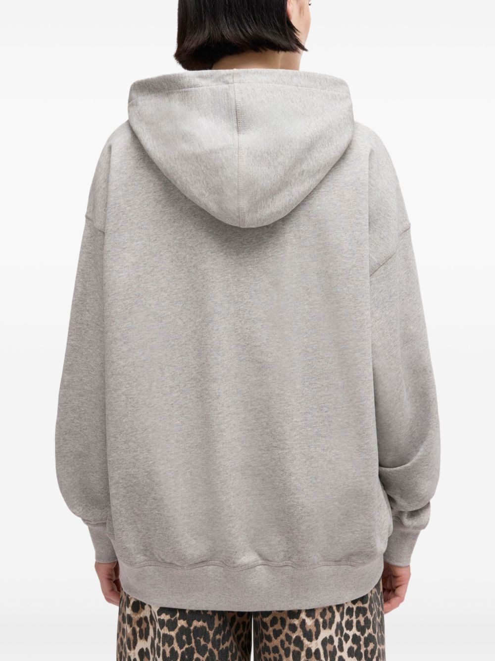 Ganni Women's Margot Kitty Organic Cotton Hoodie