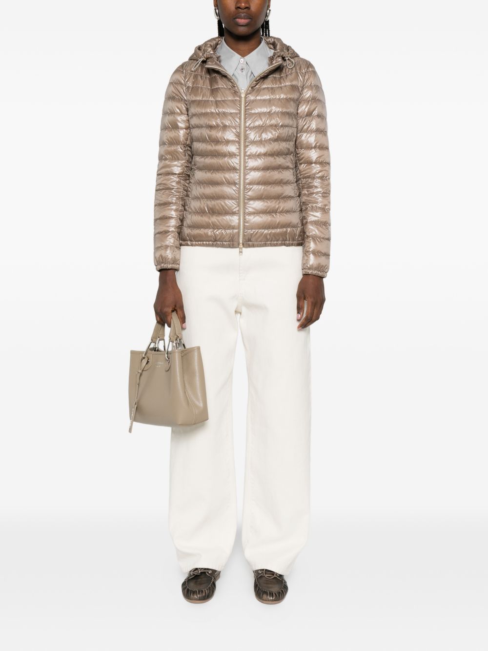 Herno Women's Nylon Short Down Jacket