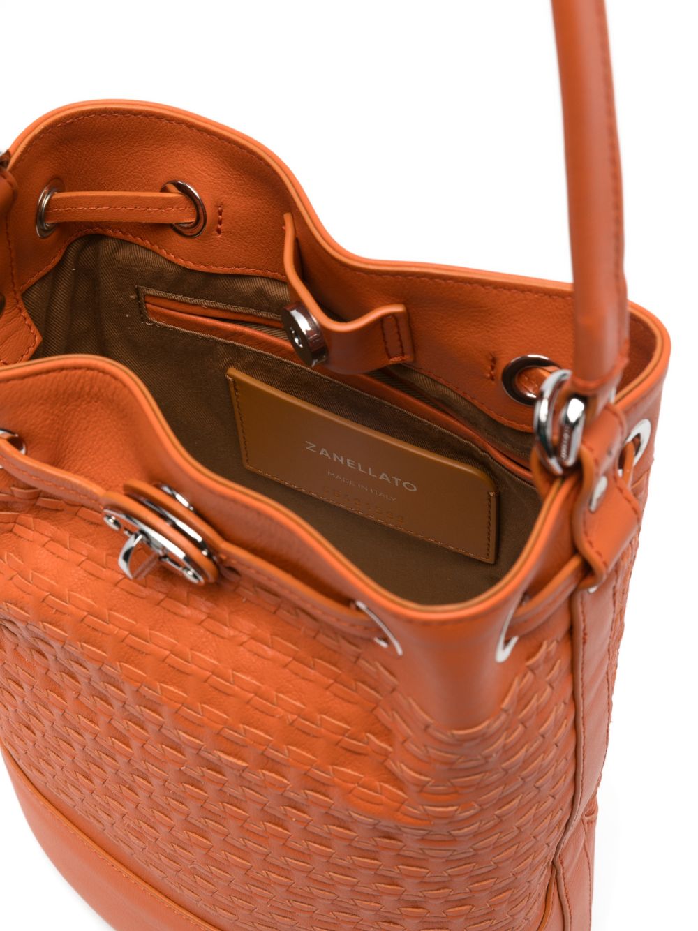 Zanellato Women's Monda'® Small Bag In Orange Sicilian Mosaic