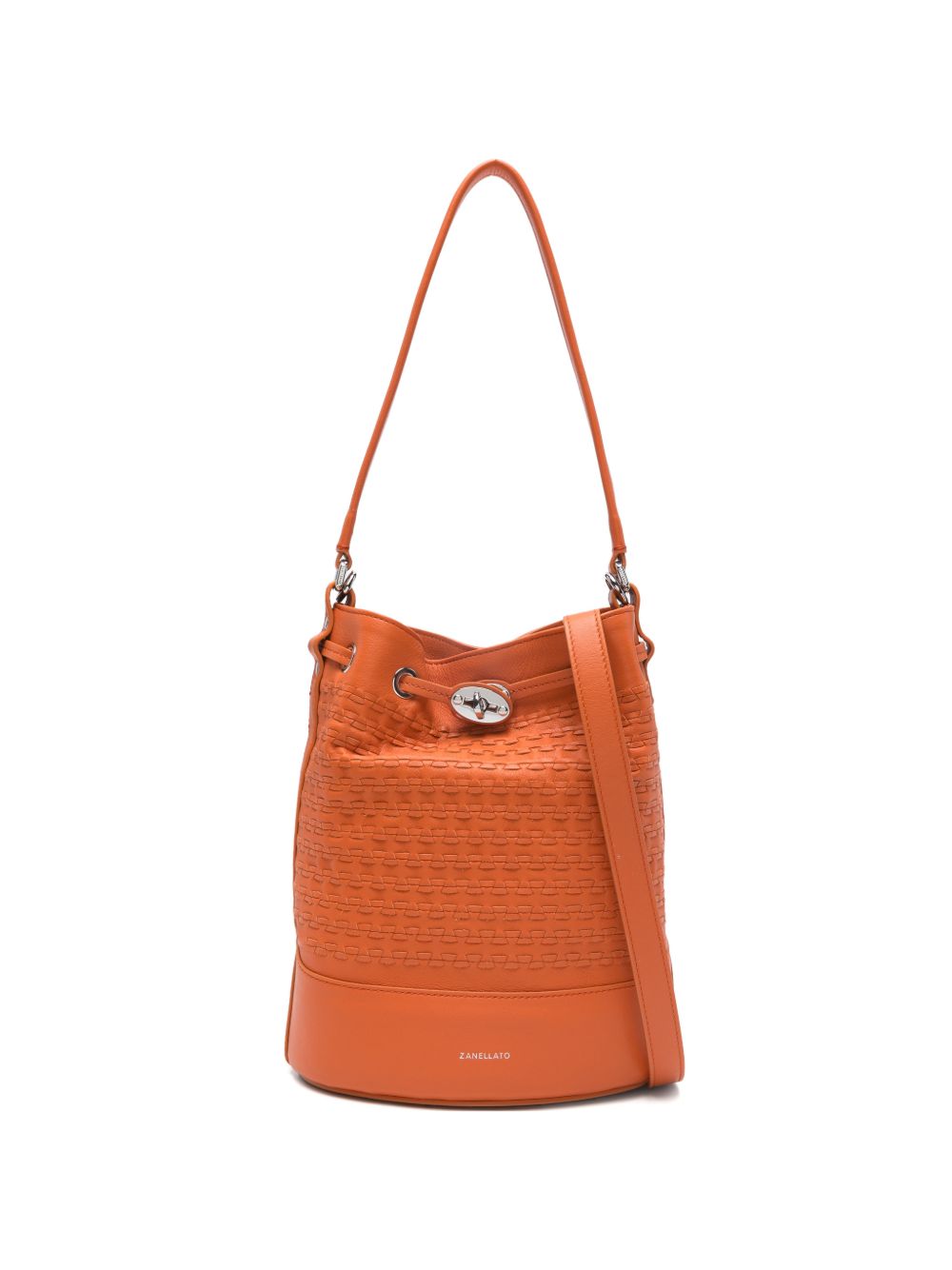 Zanellato Women's Monda'® Small Bag In Orange Sicilian Mosaic