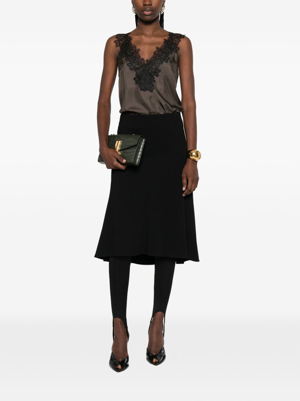 Jil Sander Women's Asymmetric Short Skirt
