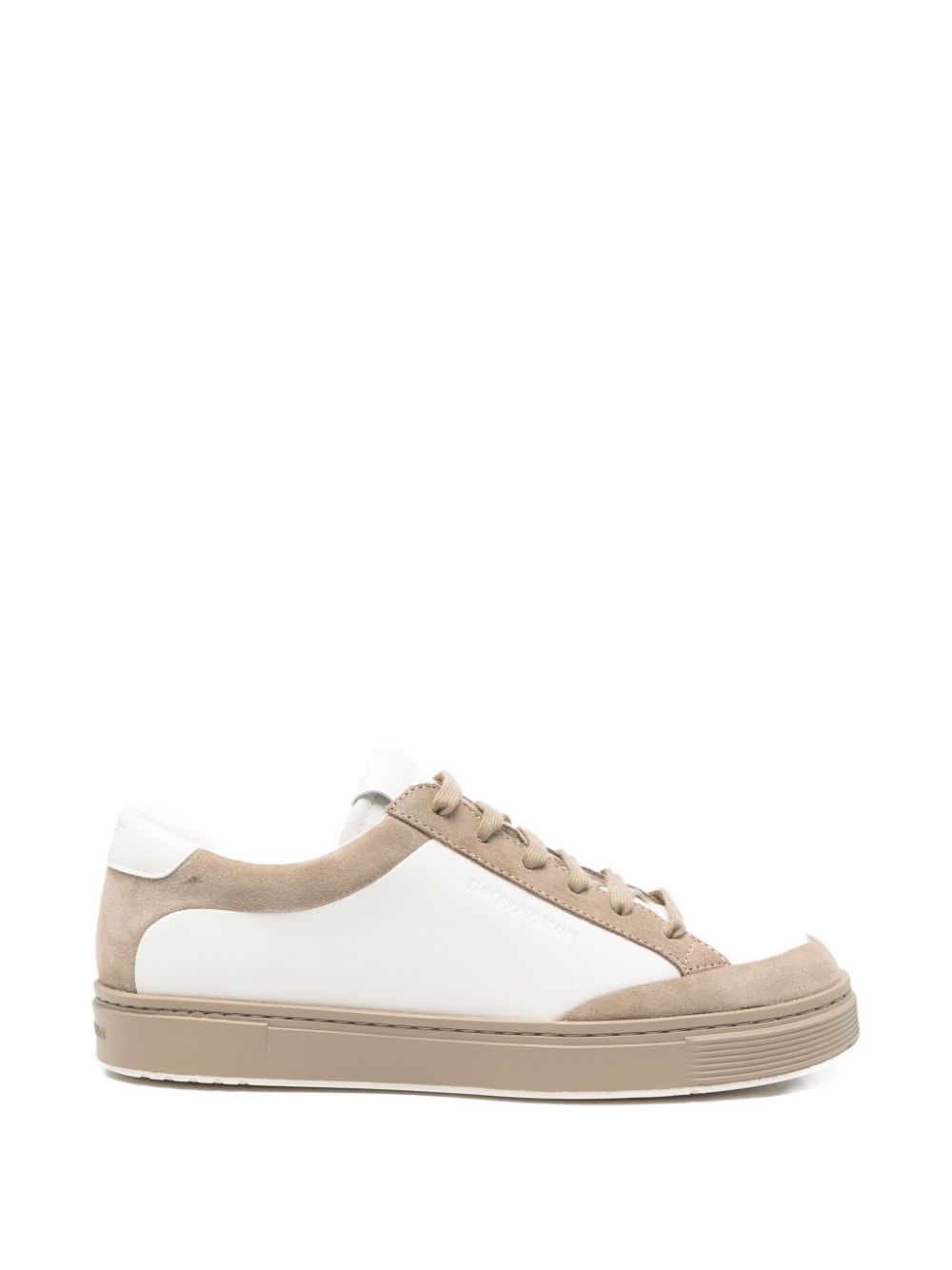 Emporio Armani Men's Suede Leather Sneakers