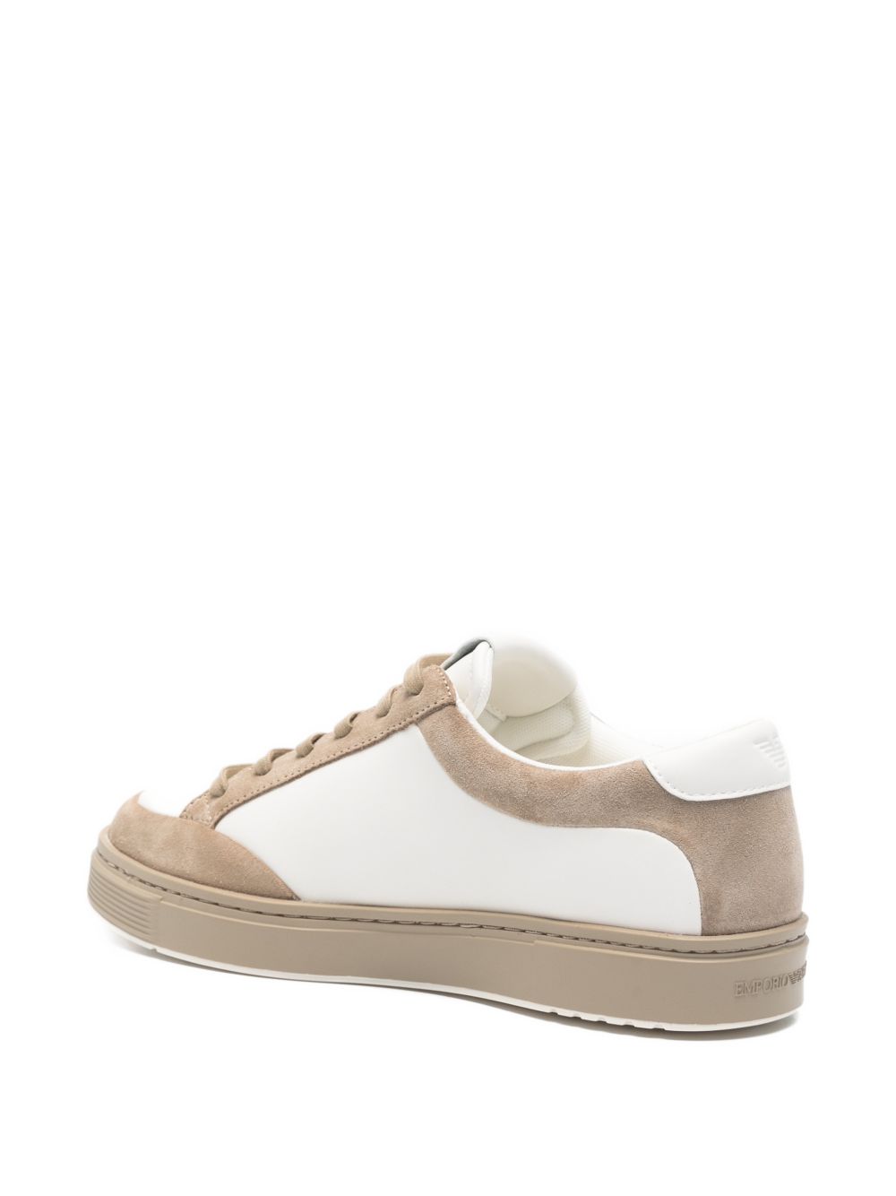 Emporio Armani Men's Suede Leather Sneakers