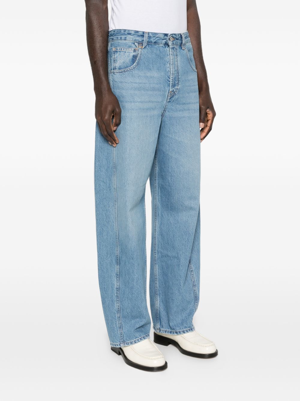 Jacquemus Men's Le De-Nimes Mirada Denim Jeans
