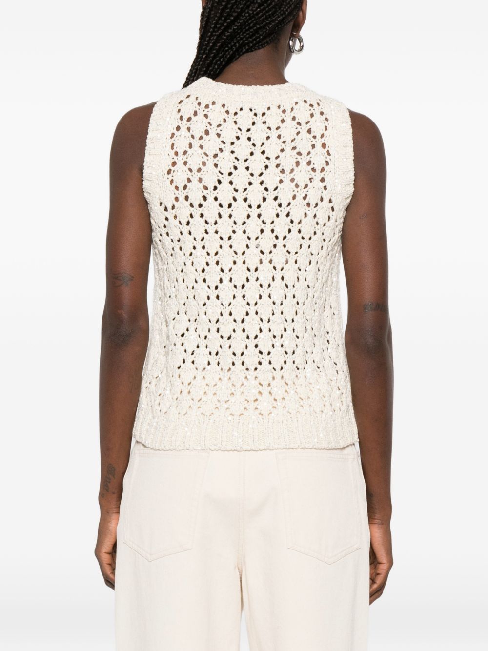 Fabiana Filippi Women's Sleeveless Top