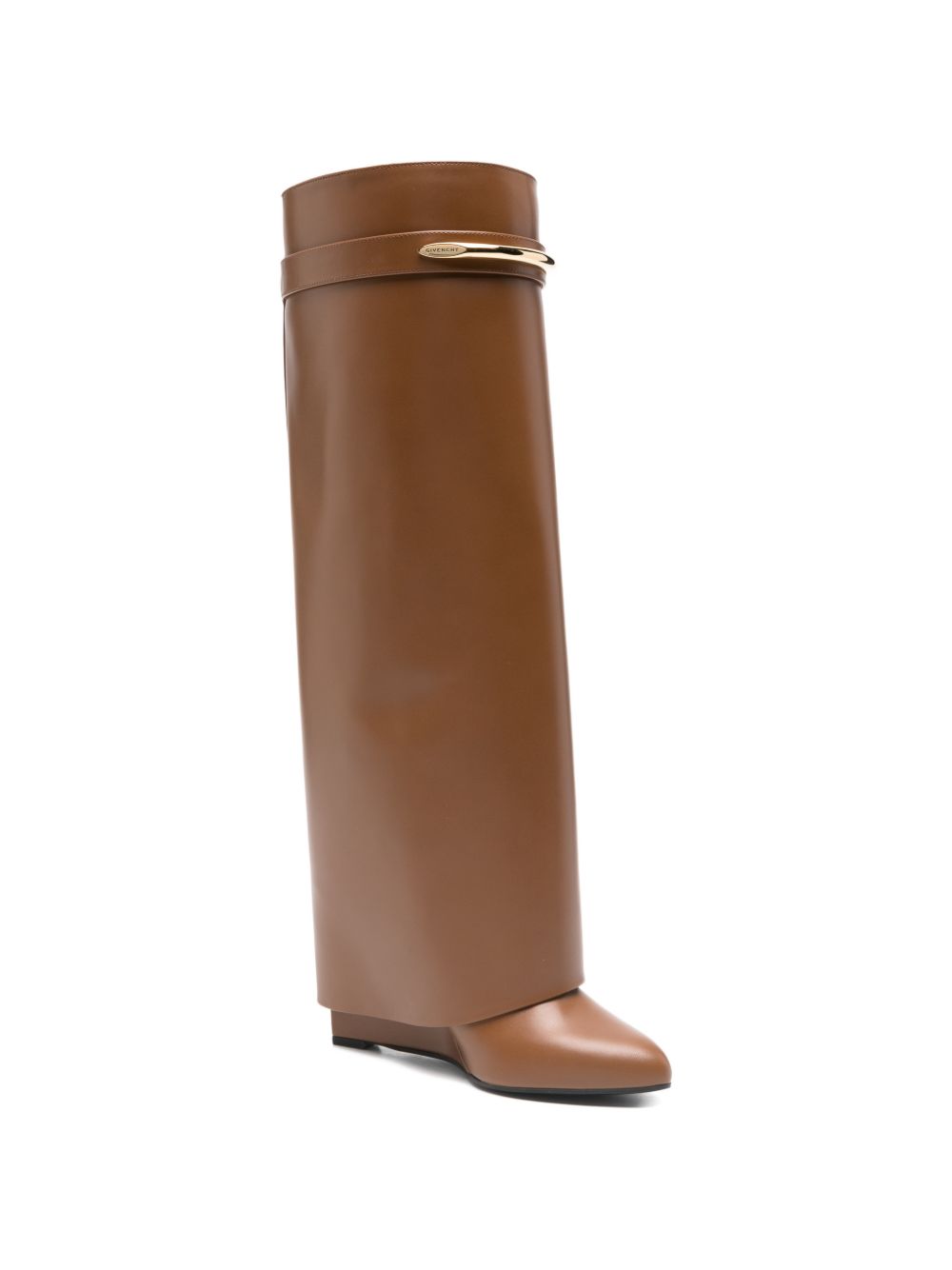 Givenchy Women's Shark Pinch Leather Boots