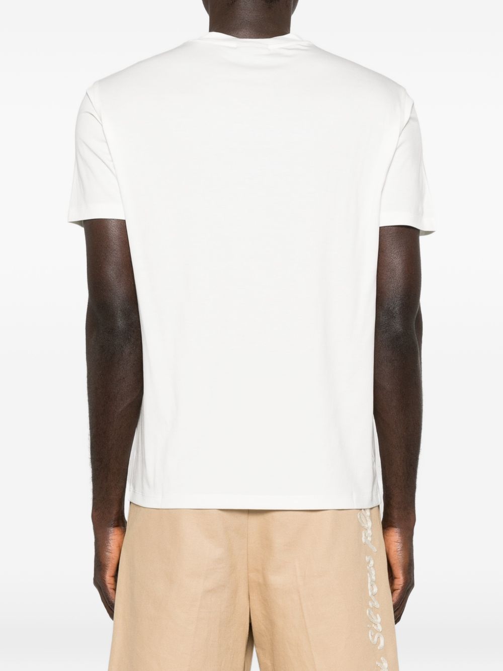 Emporio Armani Men's Modal And Silk Blend T-Shirt