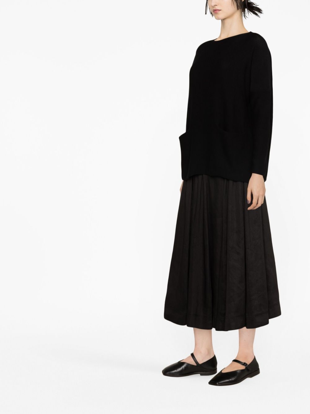 Daniela Gregis Women's Cotton Boat-Neck Sweater
