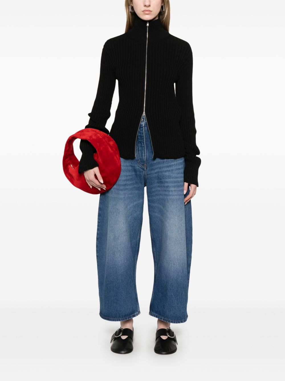 Studio Nicholson Pre Women's Chalco Cropped Jeans