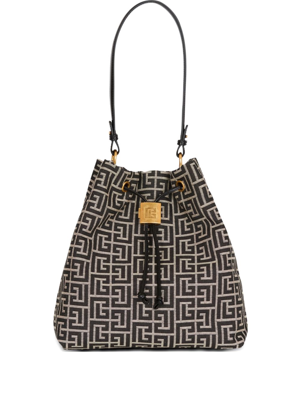 Balmain Women's Pulse Monogram Jacquard Backpack