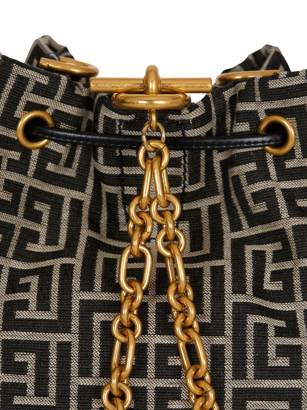 Balmain Women's Pulse Monogram Jacquard Backpack