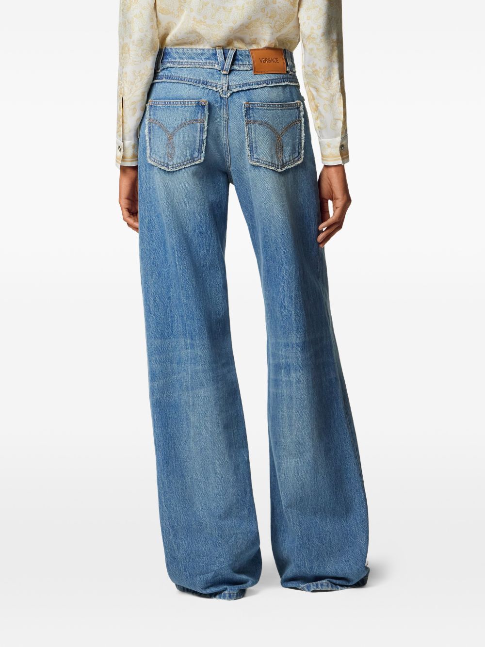 Versace Women's Denim Cotton Jeans