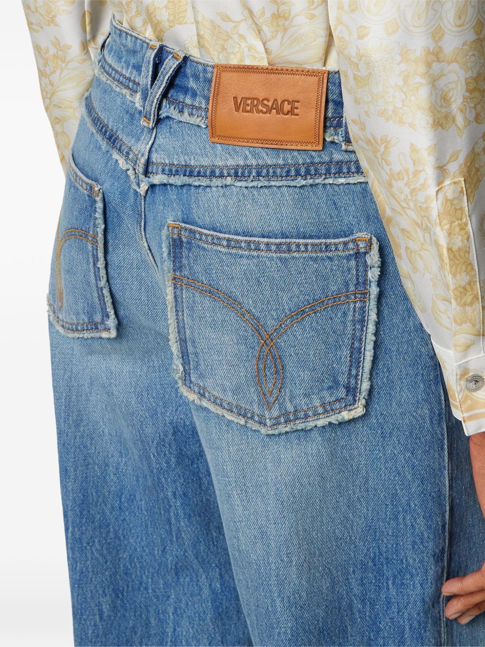 Versace Women's Denim Cotton Jeans