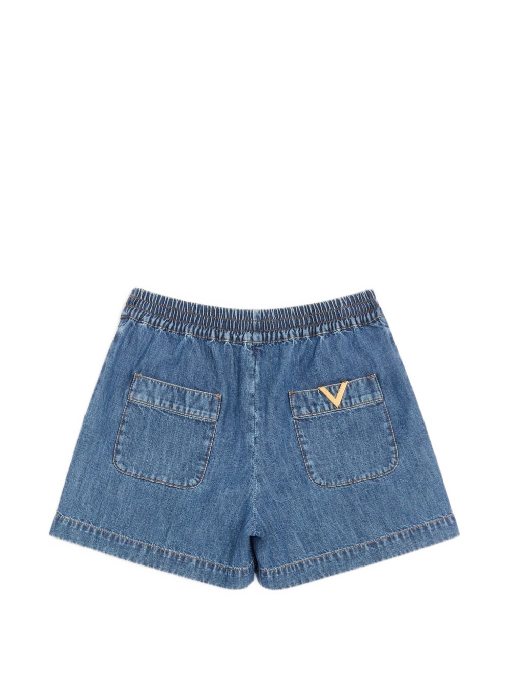 Valentino Women's Made In Italy Denim Shorts
