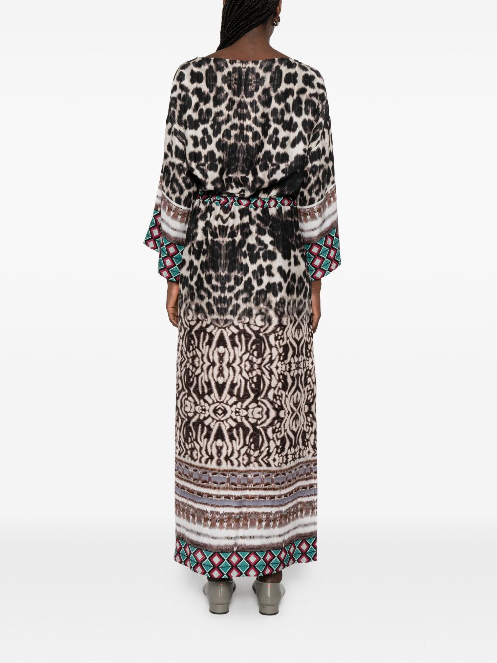 Pierre Louis Mascia Women's Printed Silk Dress