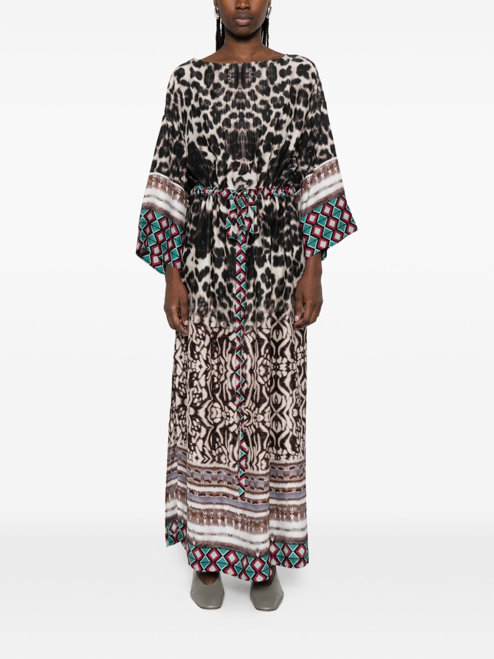 Pierre Louis Mascia Women's Printed Silk Dress