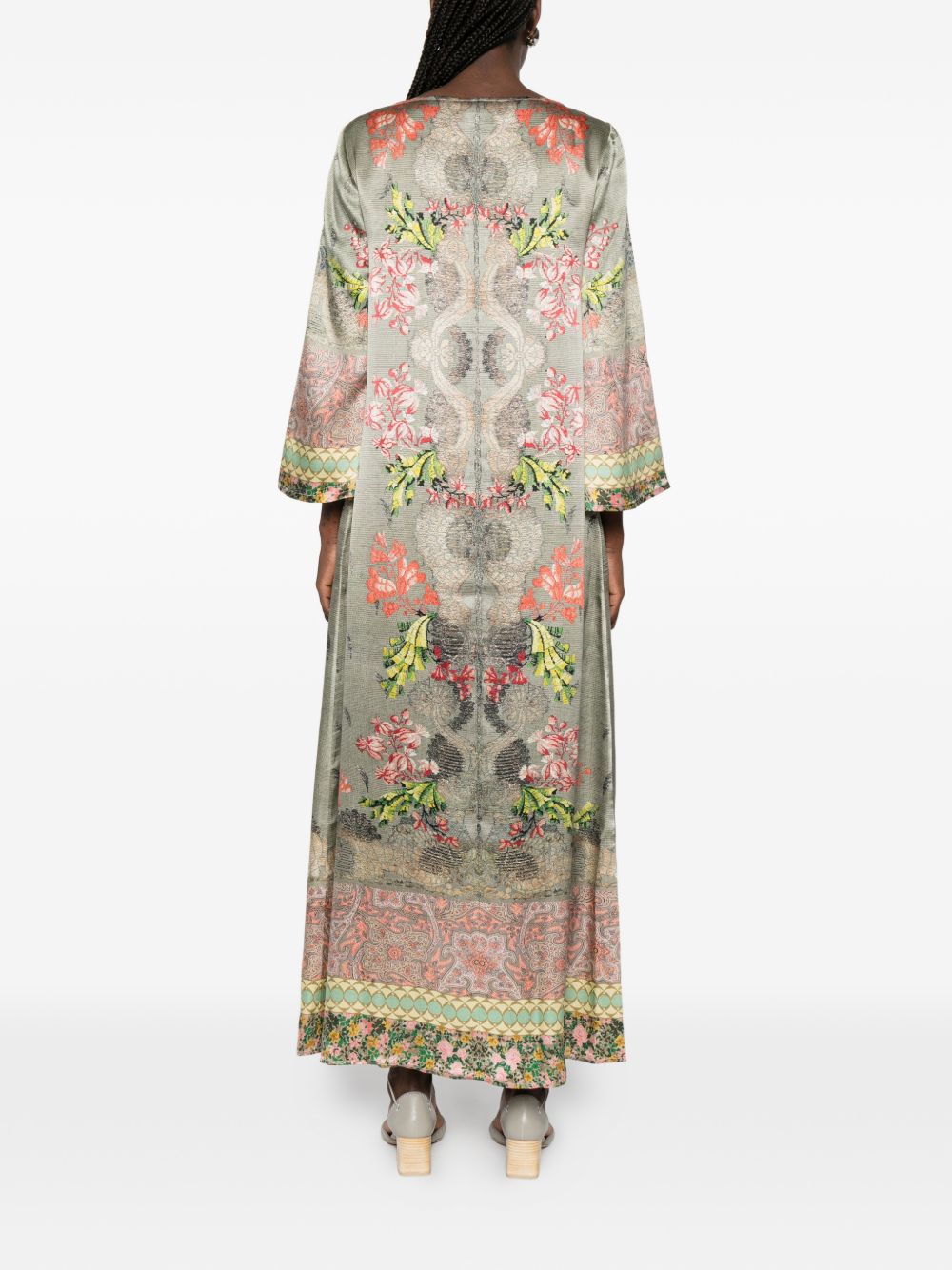 Pierre Louis Mascia Women's Printed Silk Dress
