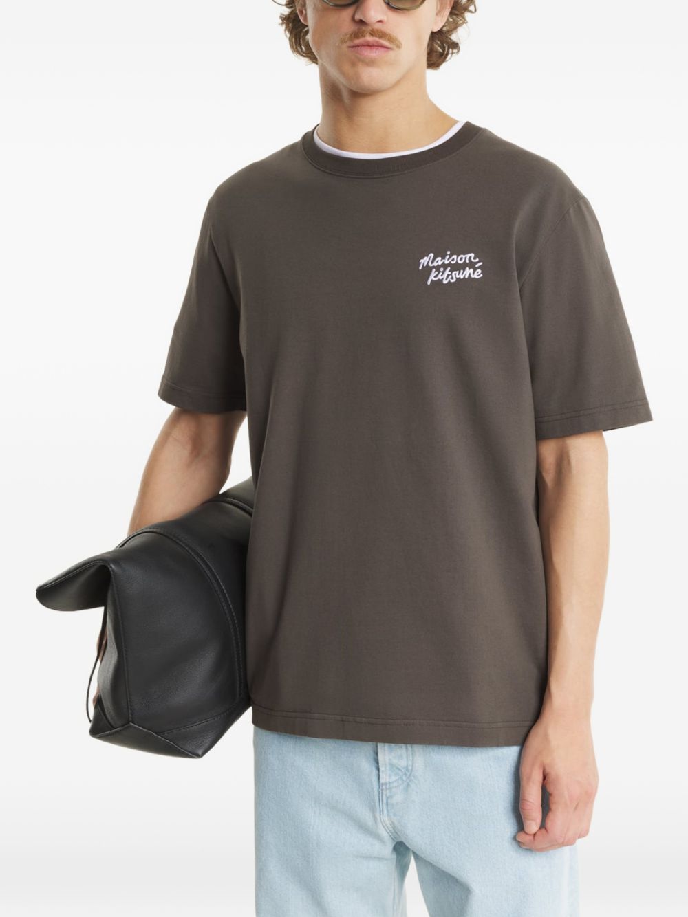 Maison Kitsuné Men's Handwriting Comfort T-Shirt