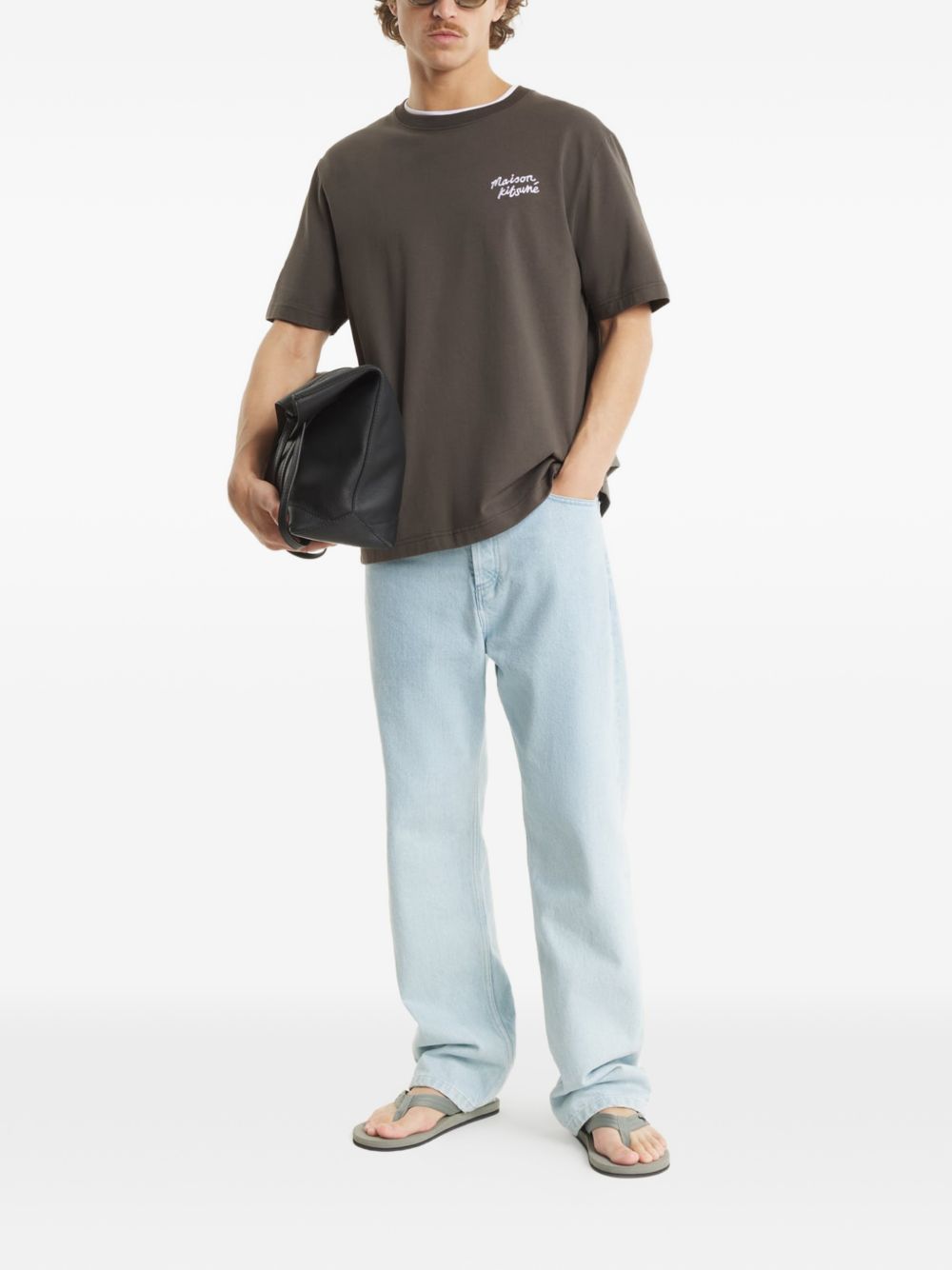Maison Kitsuné Men's Handwriting Comfort T-Shirt