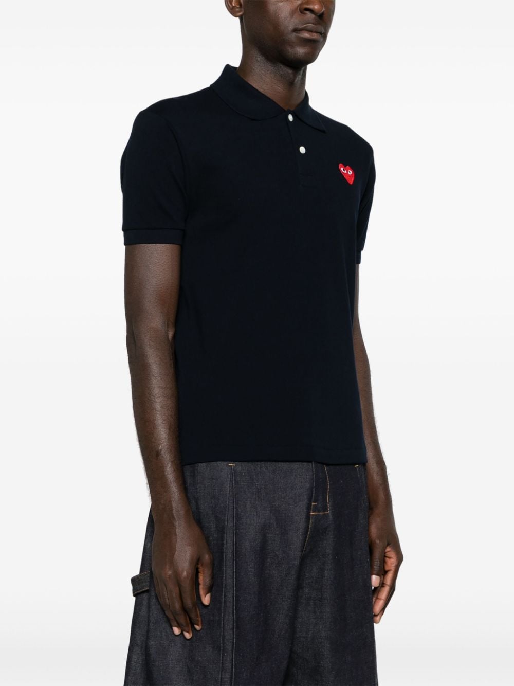 Comme Des Garã§Ons Cotton Polo Shirt