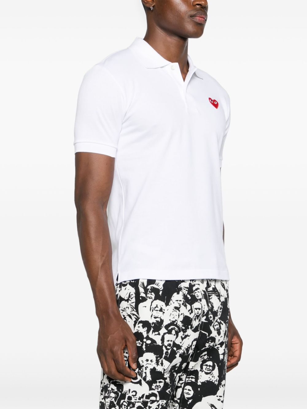 Comme Des Garã§Ons Cotton Polo Shirt