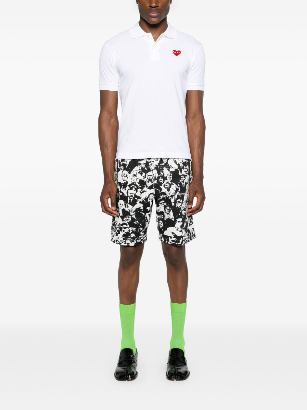 Comme Des Garã§Ons Cotton Polo Shirt