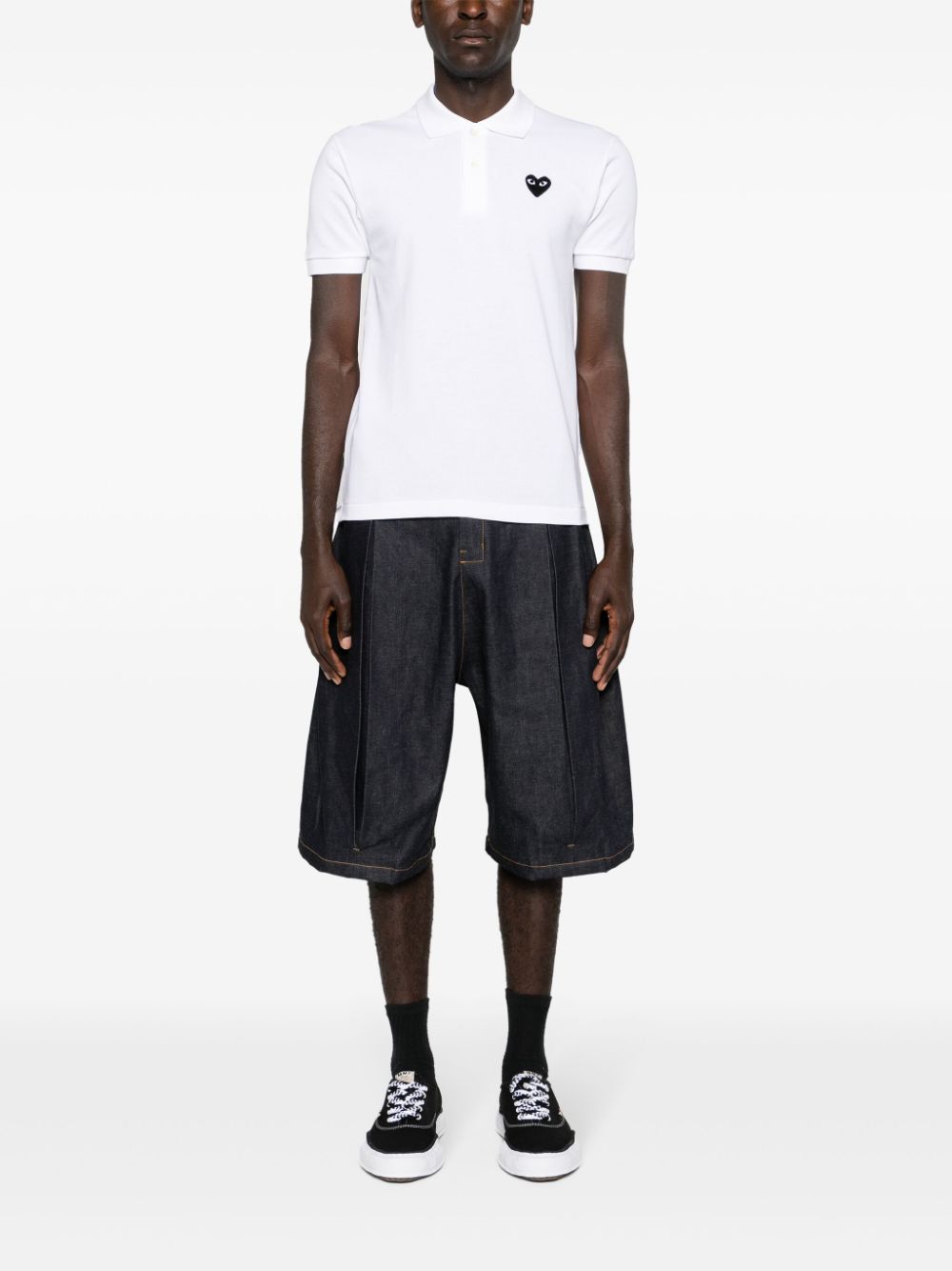 Comme Des Garã§Ons Cotton Polo Shirt