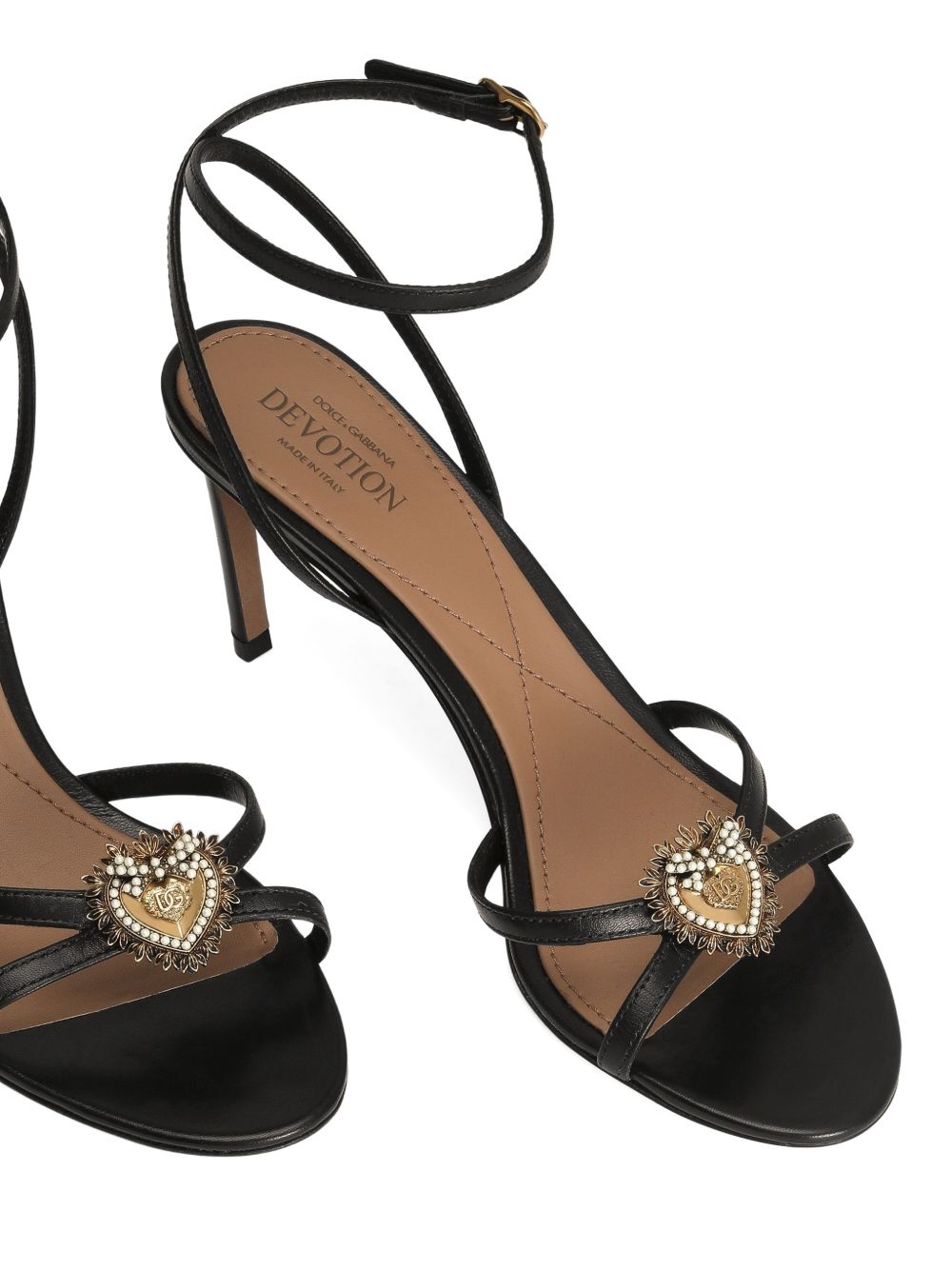 Dolce & Gabbana Women's Devotion Calfskin Sandal