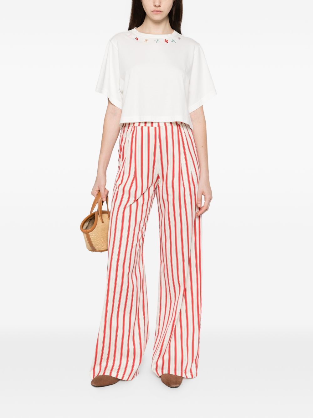 Forte Forte Women's Striped Trousers