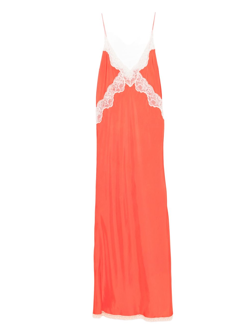 Forte Forte Women's V-Neck Thin Straps Long Slip Dress