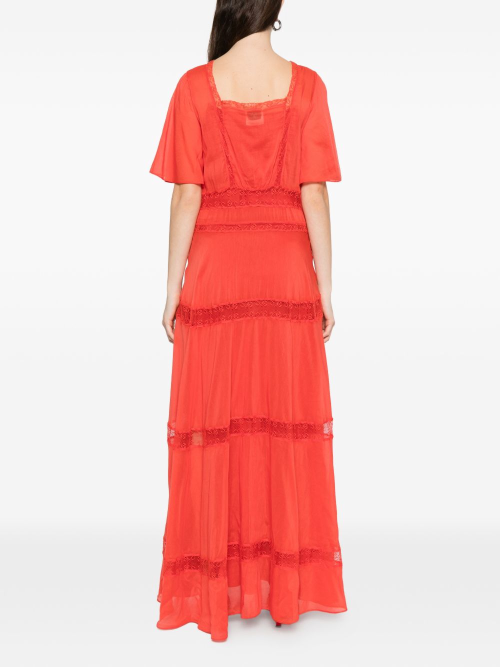 Forte Forte Women's V-Neck Cotton And Silk V-Necked Dress