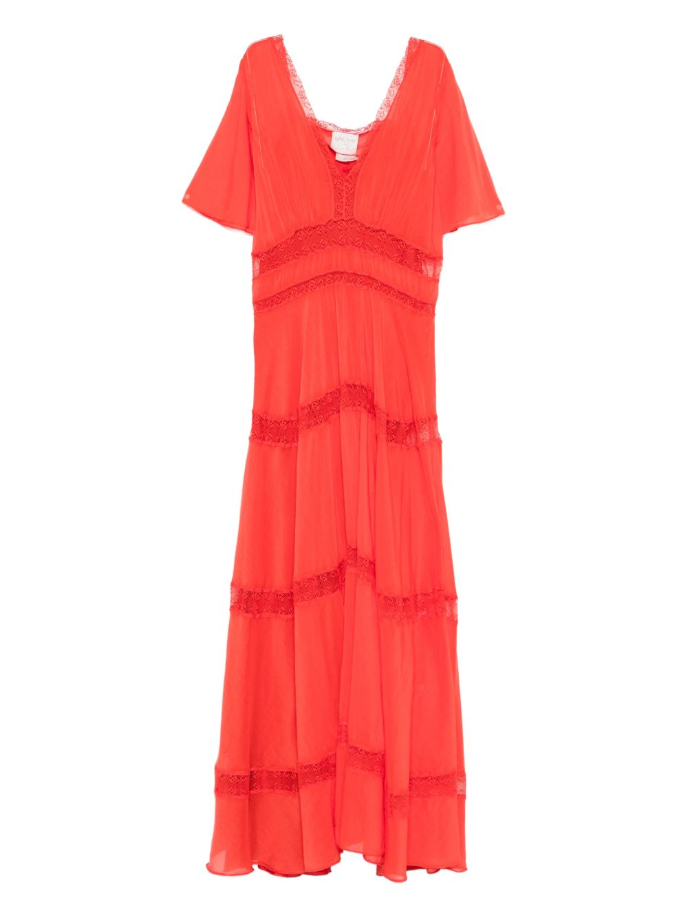 Forte Forte Women's V-Neck Cotton And Silk V-Necked Dress