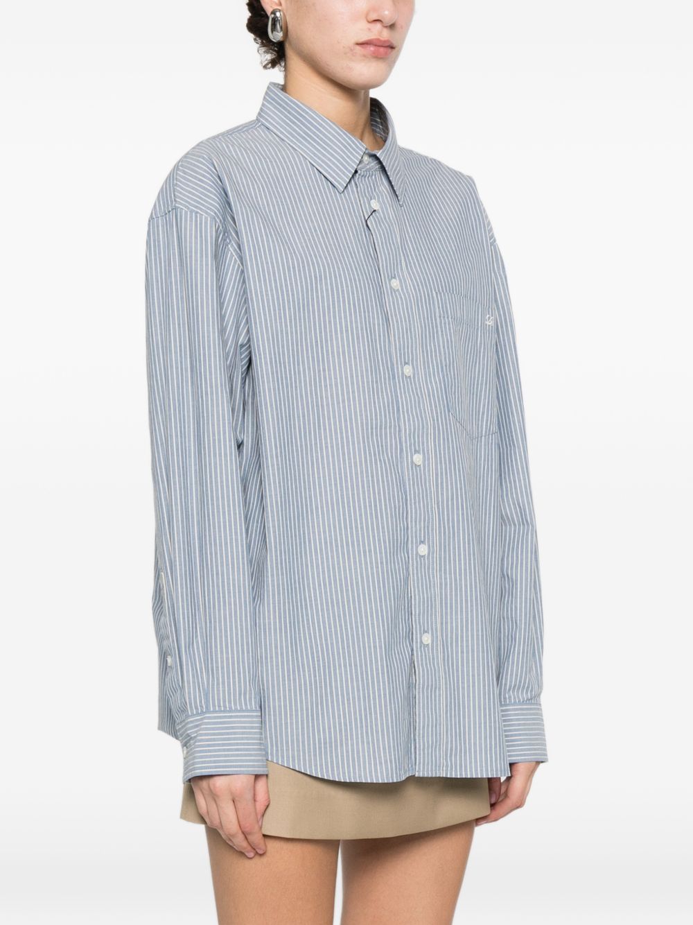 Dunst Women's Striped Cotton Shirt
