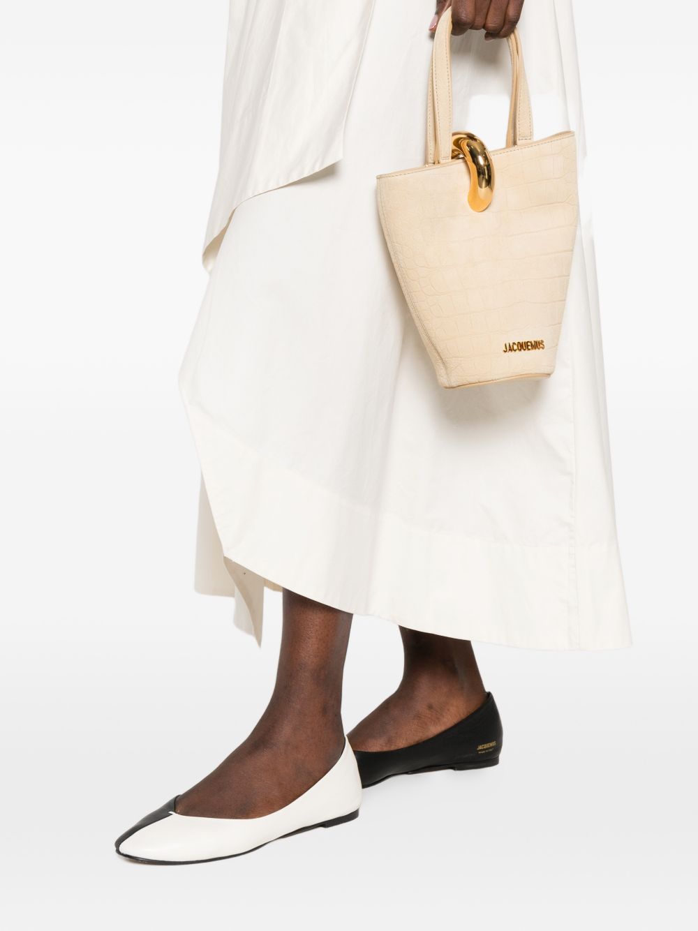 Jacquemus Women's Le Petit Bambola Leather Bucket Bag