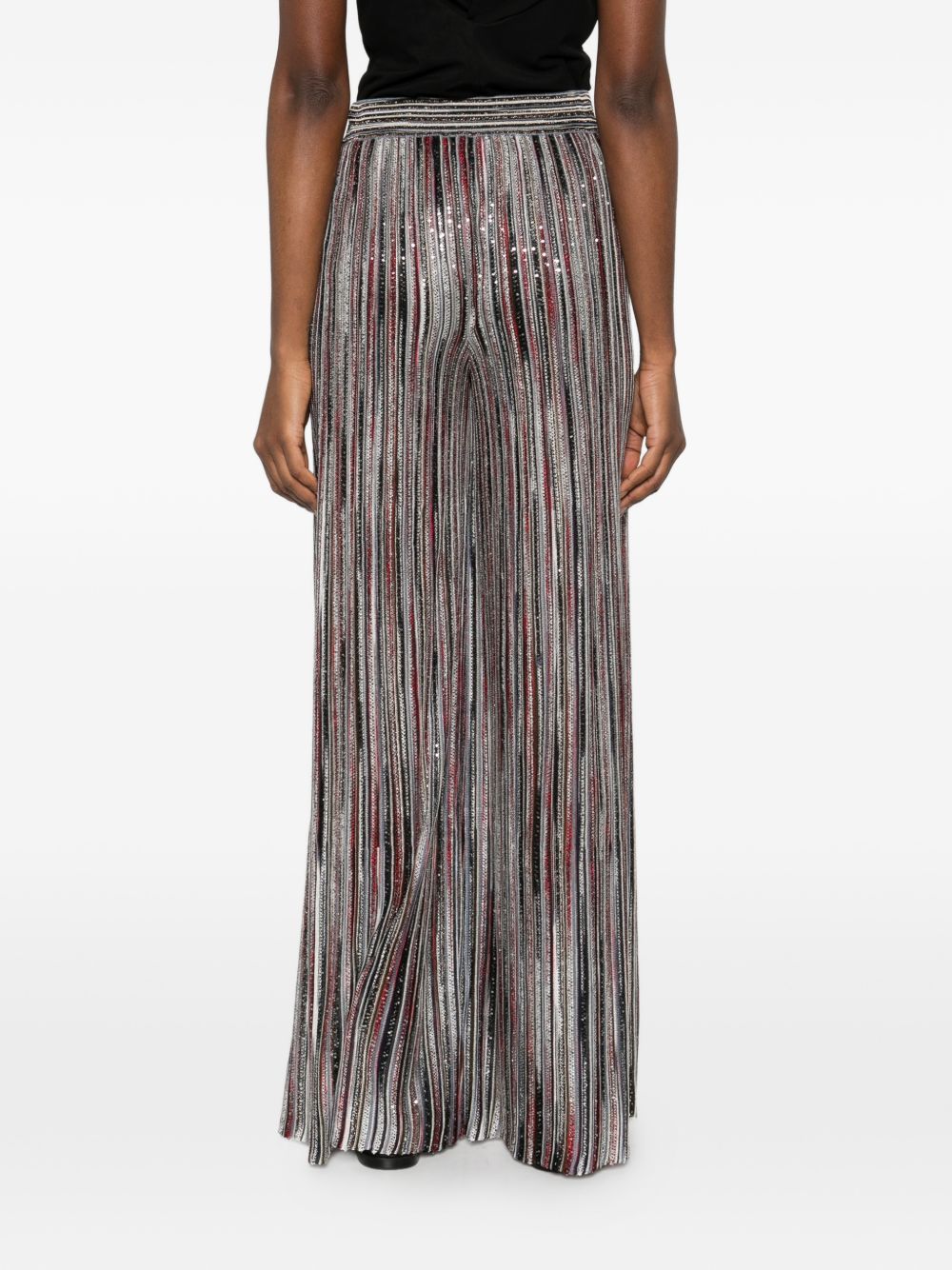 Missoni Women's Striped Wide-Leg Trousers