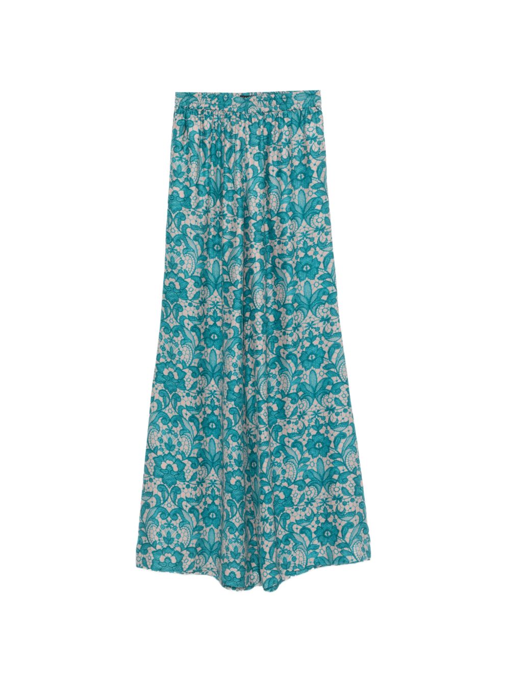 Gianluca Capannolo Women's Antonia Printed Silk Trousers