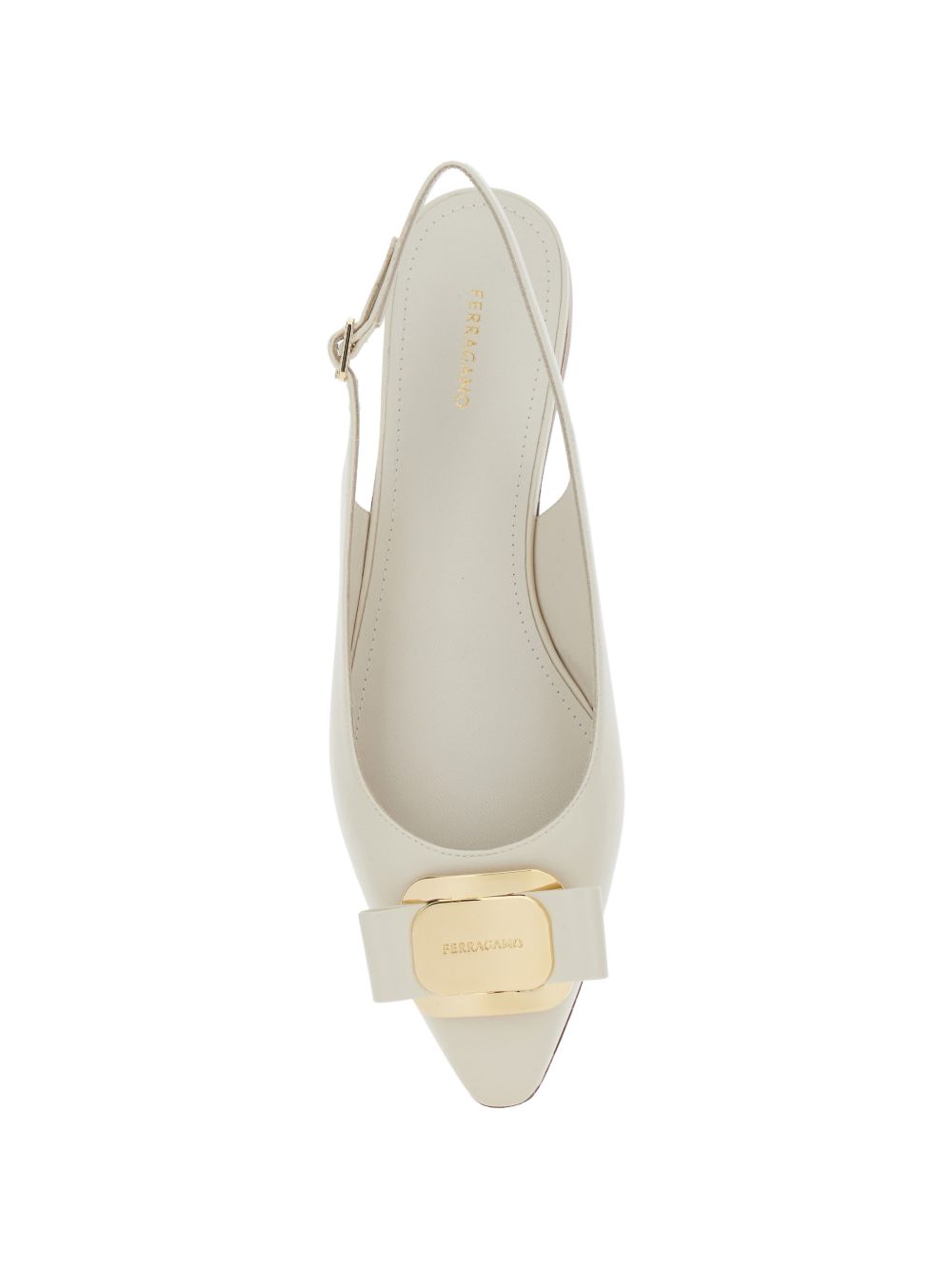 Ferragamo Women's Zelmi Buckle Ballerinas