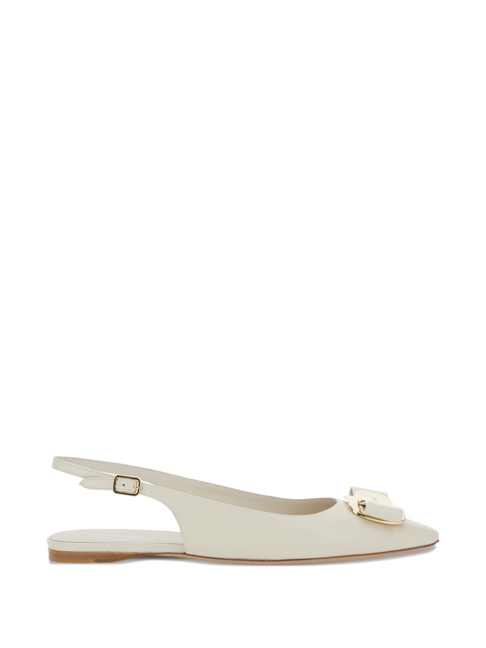 Ferragamo Women's Zelmi Buckle Ballerinas