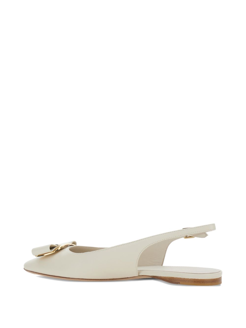 Ferragamo Women's Zelmi Buckle Ballerinas