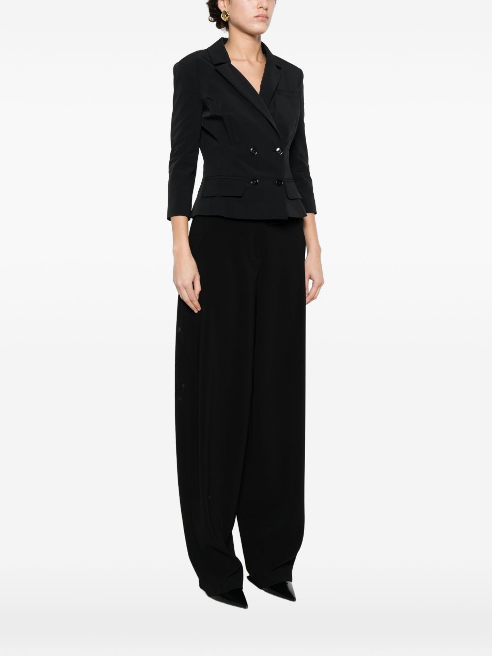 Elisabetta Franchi Women's Belted Double-Breasted Jacket