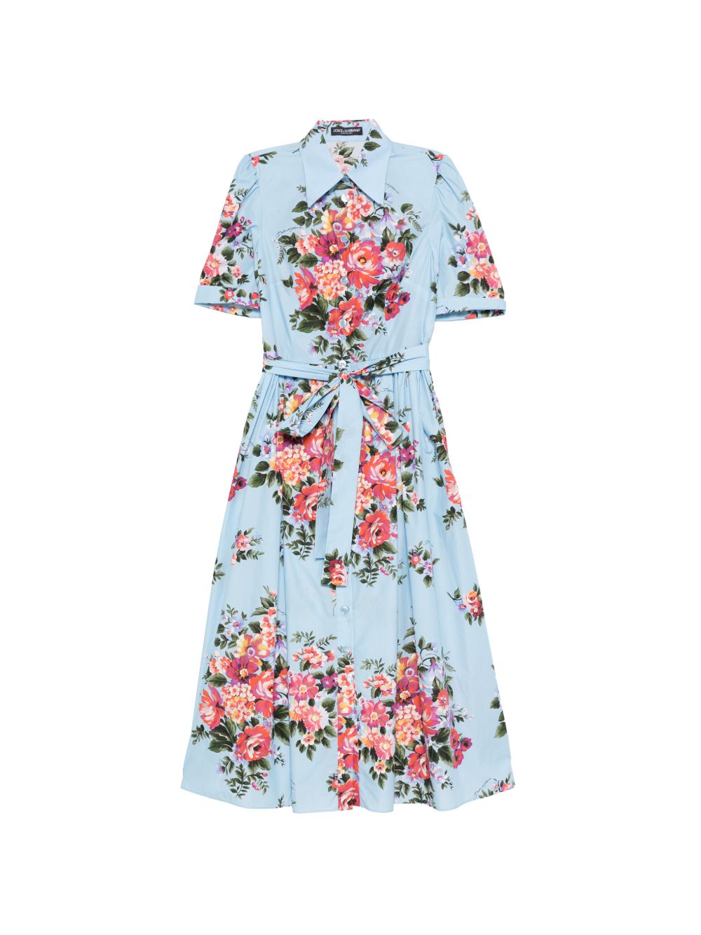 Dolce & Gabbana Women's Flower Print Midi Dress