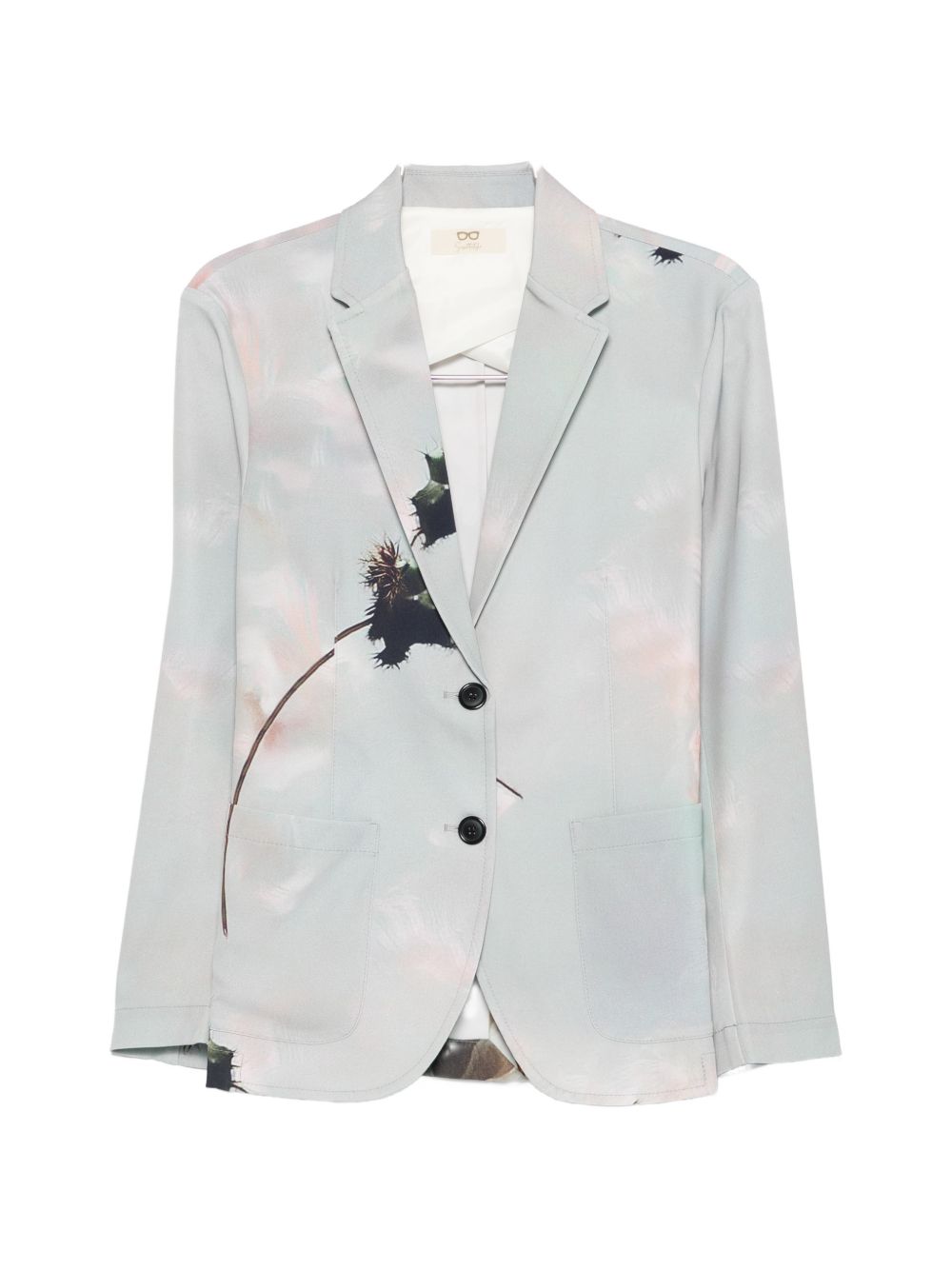 Sissiottostyle Women's Printed Single-Breasted Blazer Jacket