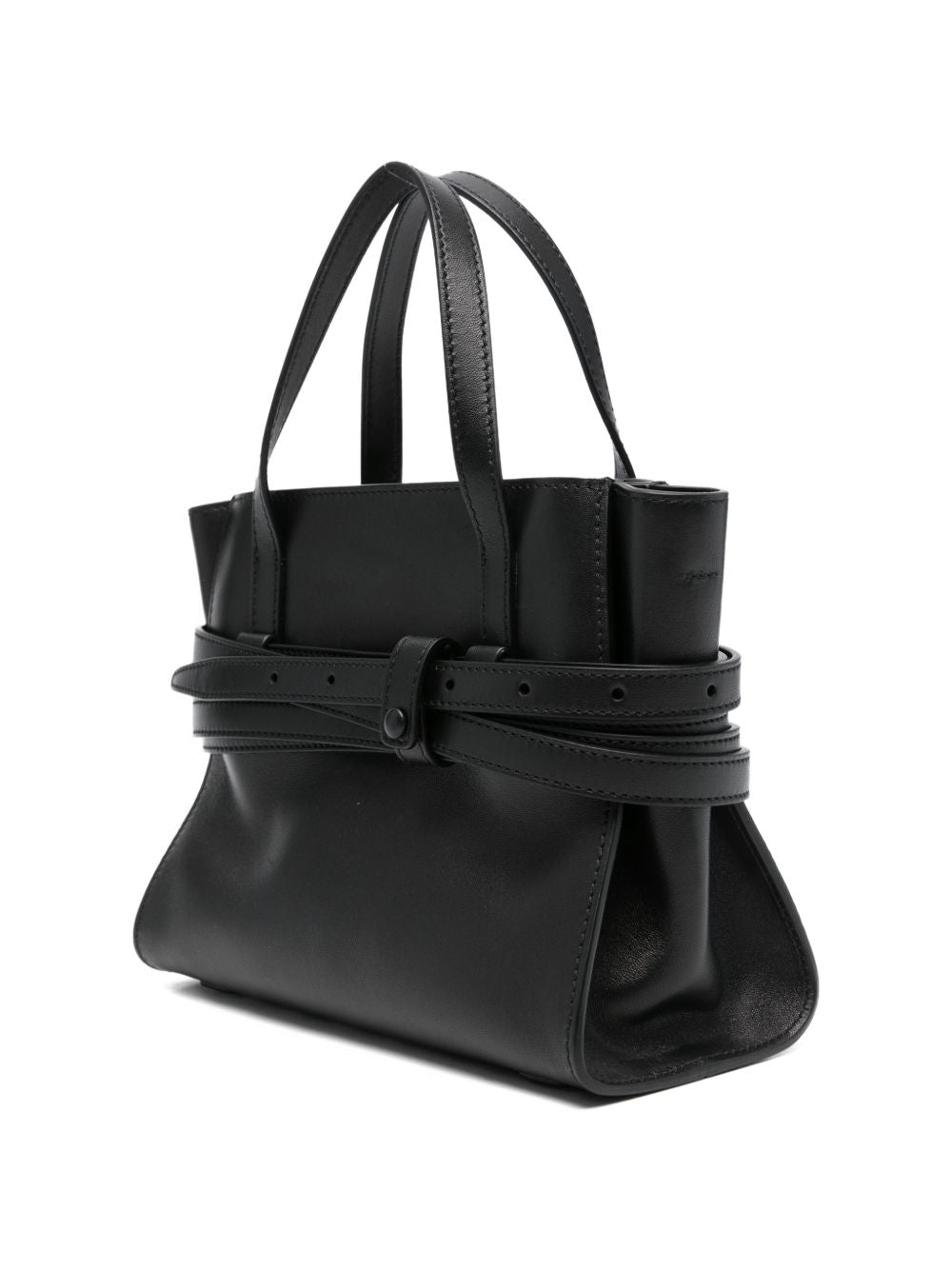 Moschino Women's Tie Me Small Leather Handbag