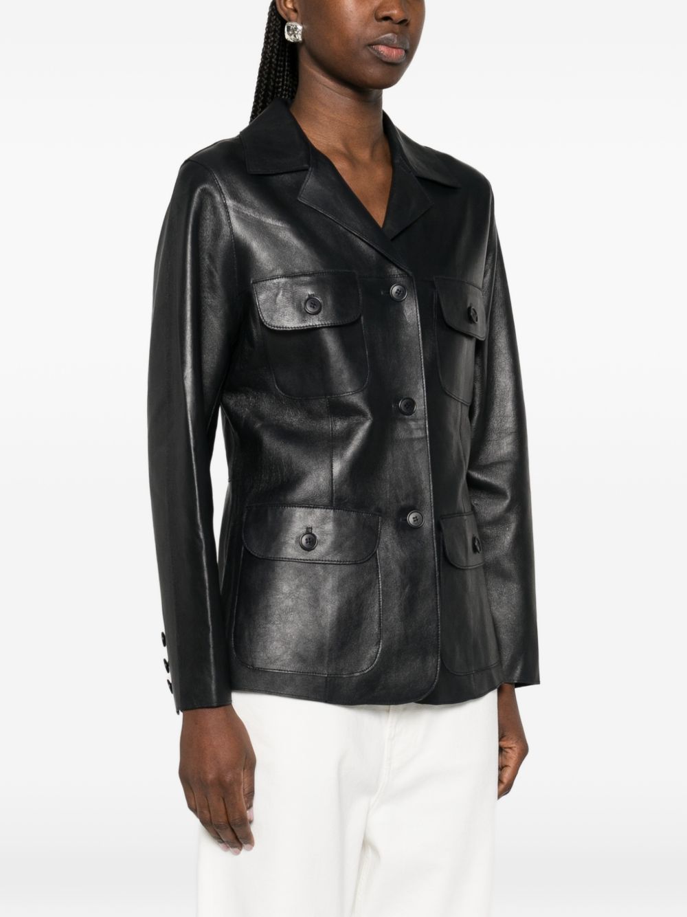 P.A.R.O.S.H. Leather Jacket