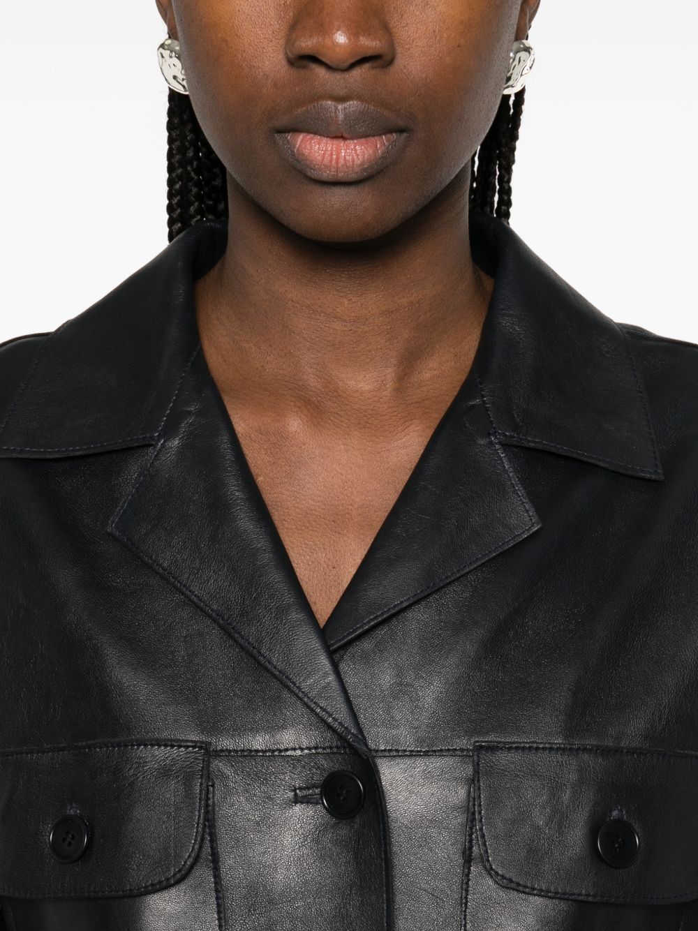 P.A.R.O.S.H. Leather Jacket