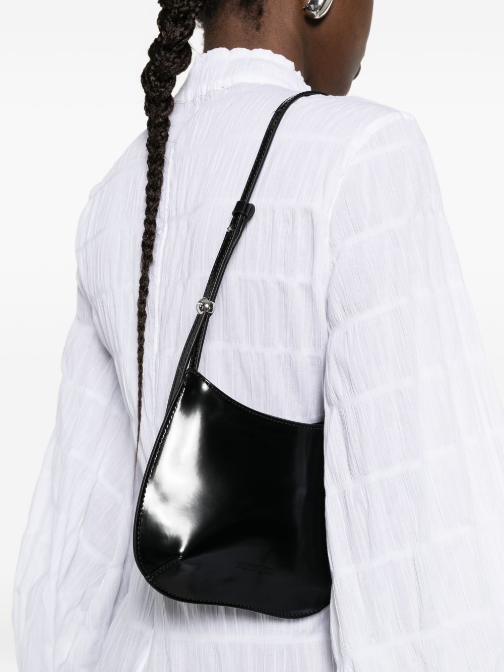 Jacquemus Women's Le Petit Bisou Leather Shoulder Bag