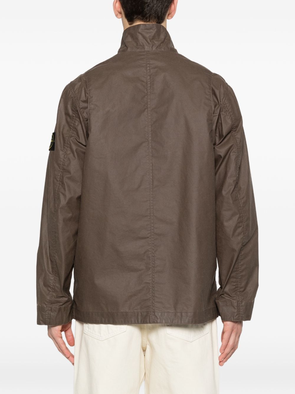 Stone Island Men's Cotton Blend Jacket