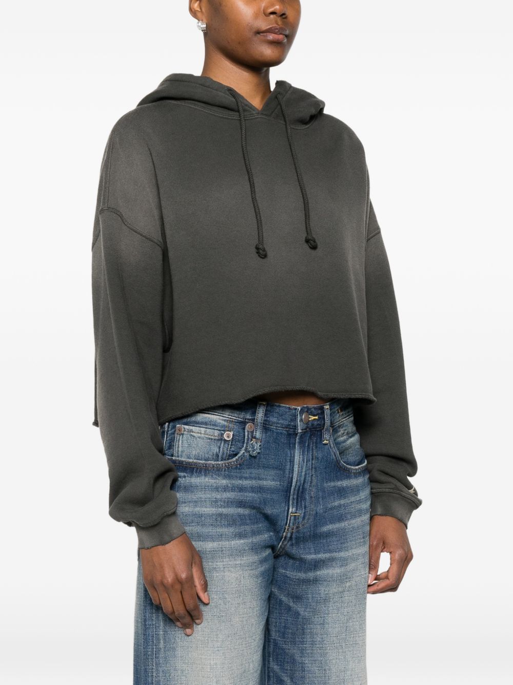 Golden Goose Women's Cotton Cropped Hoodie